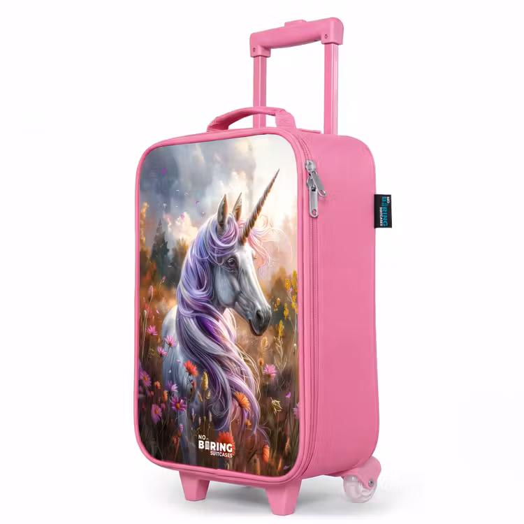 Valise enfant - Rose - Lavande corne de printemps — 8