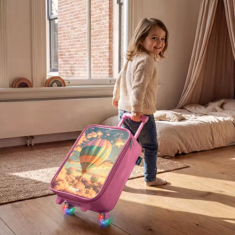 Valise enfant - Rose - Skyliner pastel — 2