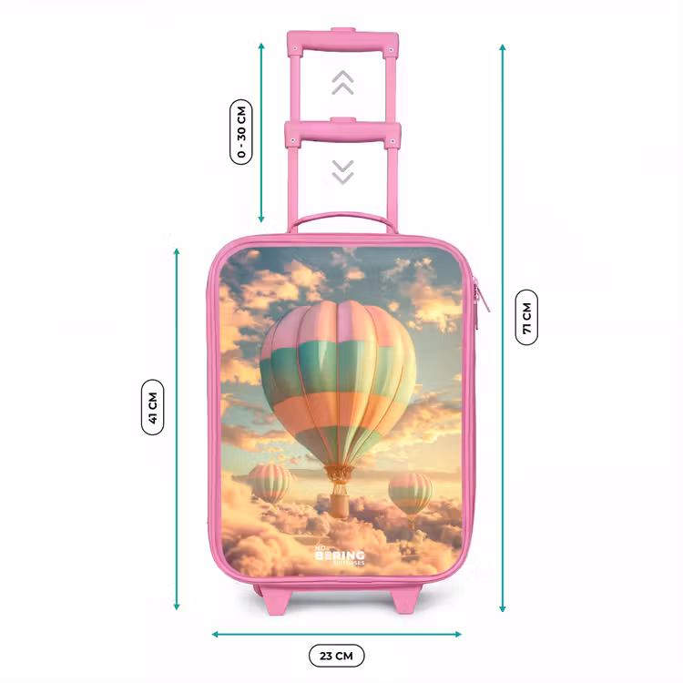 Valise enfant - Rose - Skyliner pastel — 6