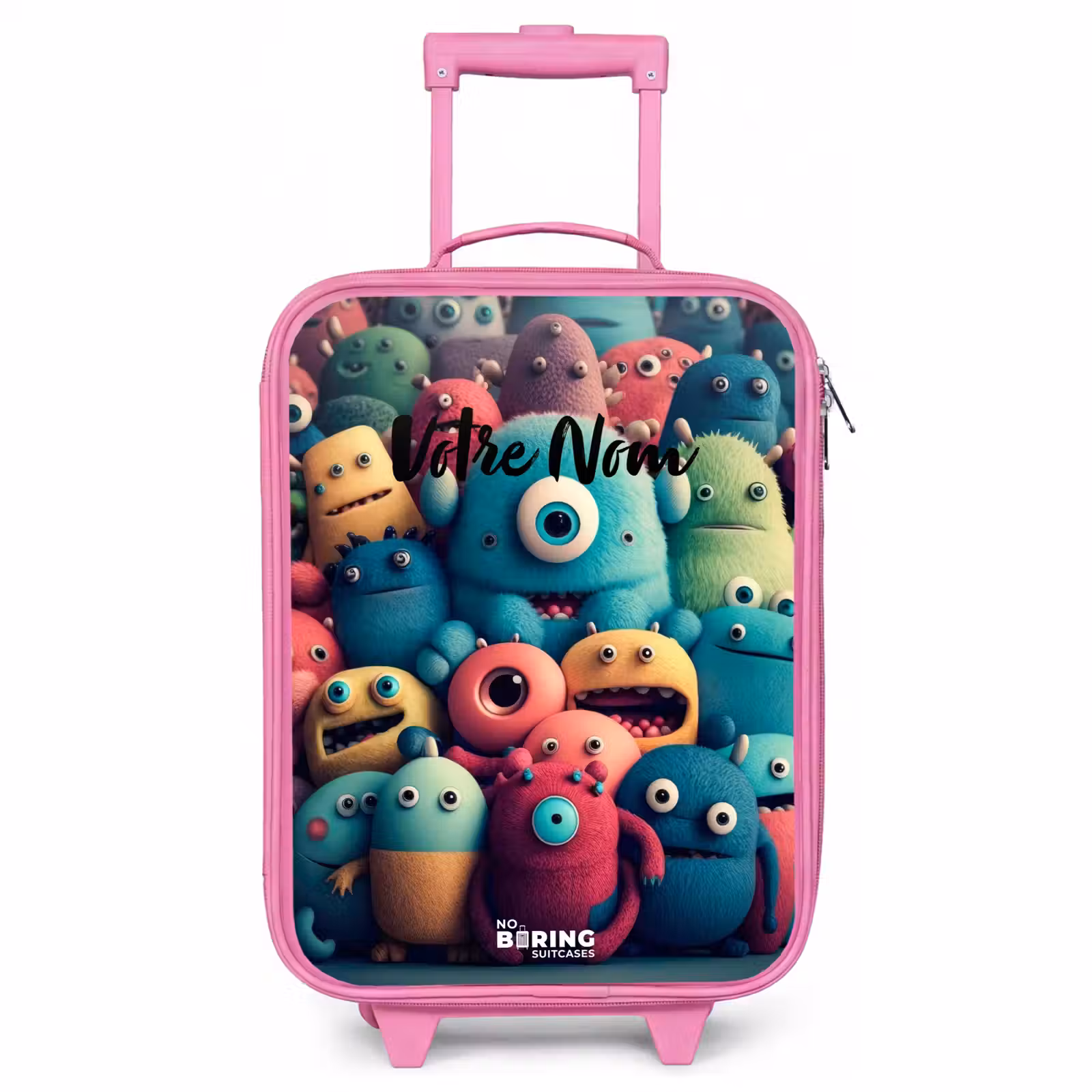 Valise enfant - Rose - Échantillons souples et convexes — 1