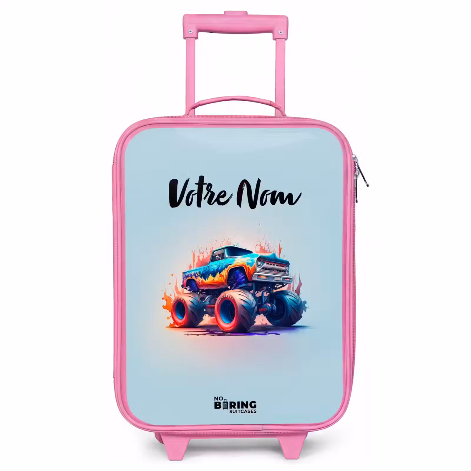 Valise enfant - Rose - Roues féroces — 1