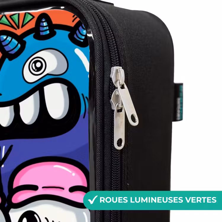 Valise enfant - Des monstres colorés et amusants — 6