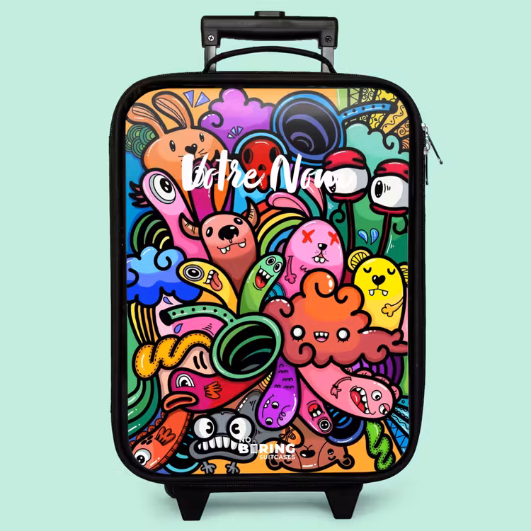 Valise enfant - Joyeux chaos monstre — 3