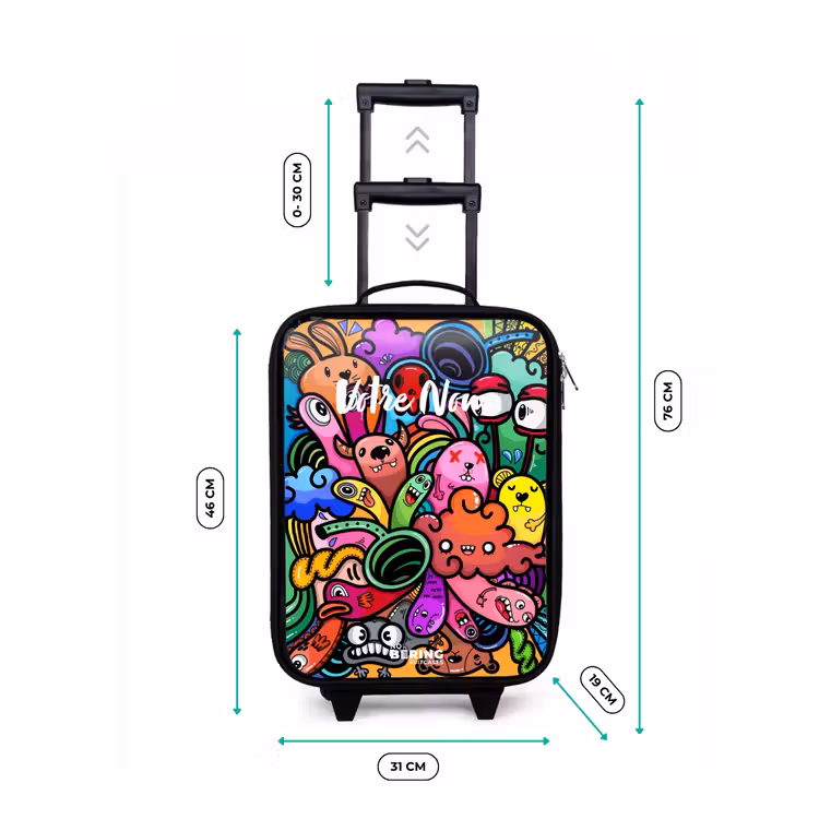 Valise enfant - Joyeux chaos monstre — 7