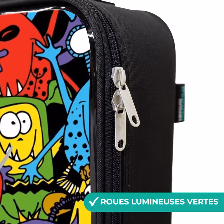 Valise enfant - Monstres aux couleurs vives — 6