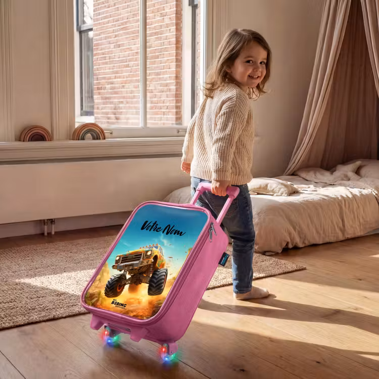 Valise enfant - Rose - Coureur de sable — 2