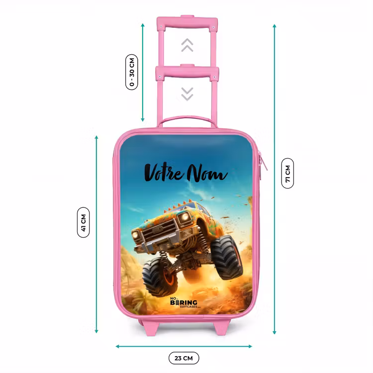 Valise enfant - Rose - Coureur de sable — 6
