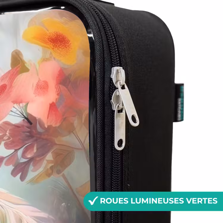 Valise enfant - Cheval blanc entouré de fleurs — 6