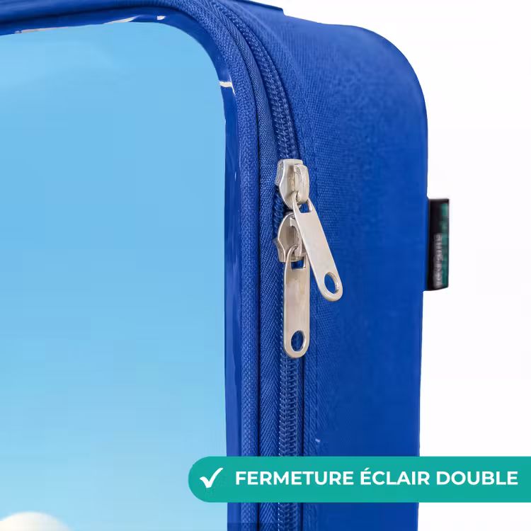 Valise enfant - Bleu - Pic sur une souche — 7