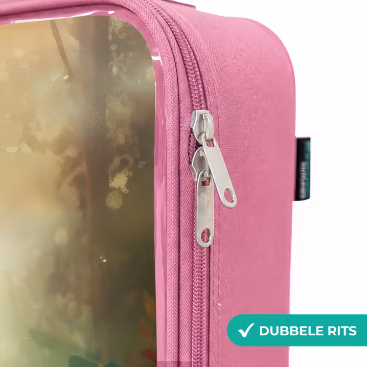 Valise enfant - Rose - Cheval brun parmi les fleurs — 7
