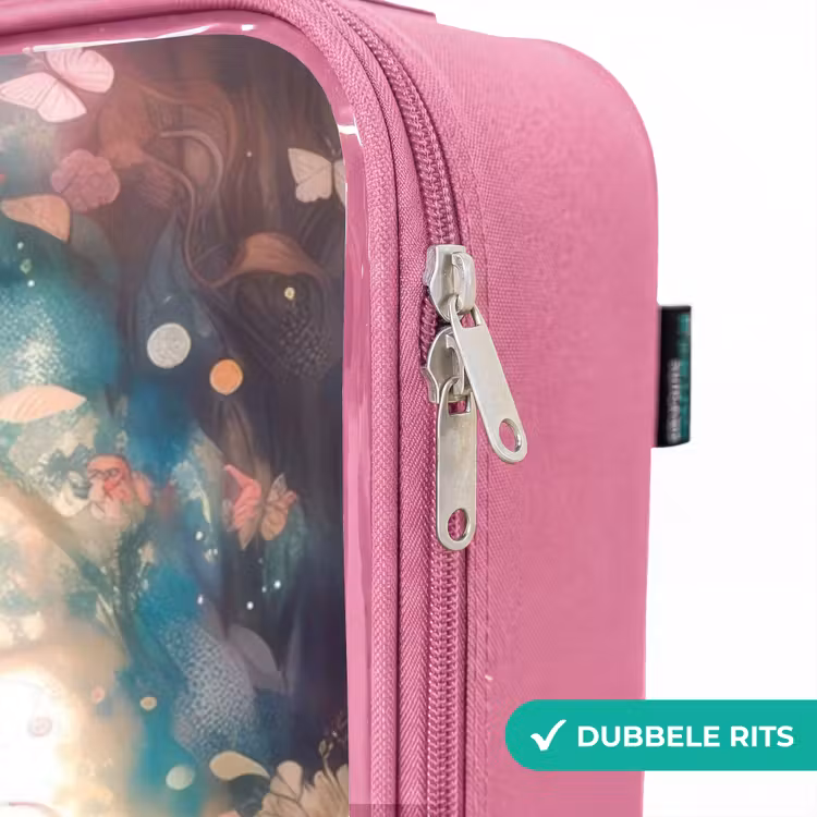 Valise enfant - Rose - Jument papillon — 7