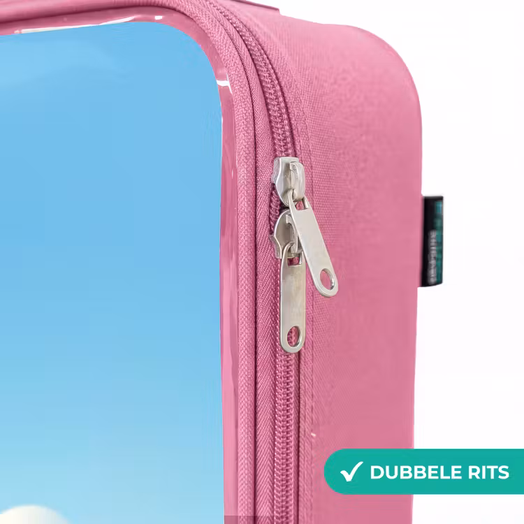 Valise enfant - Rose - Pic sur une souche — 7