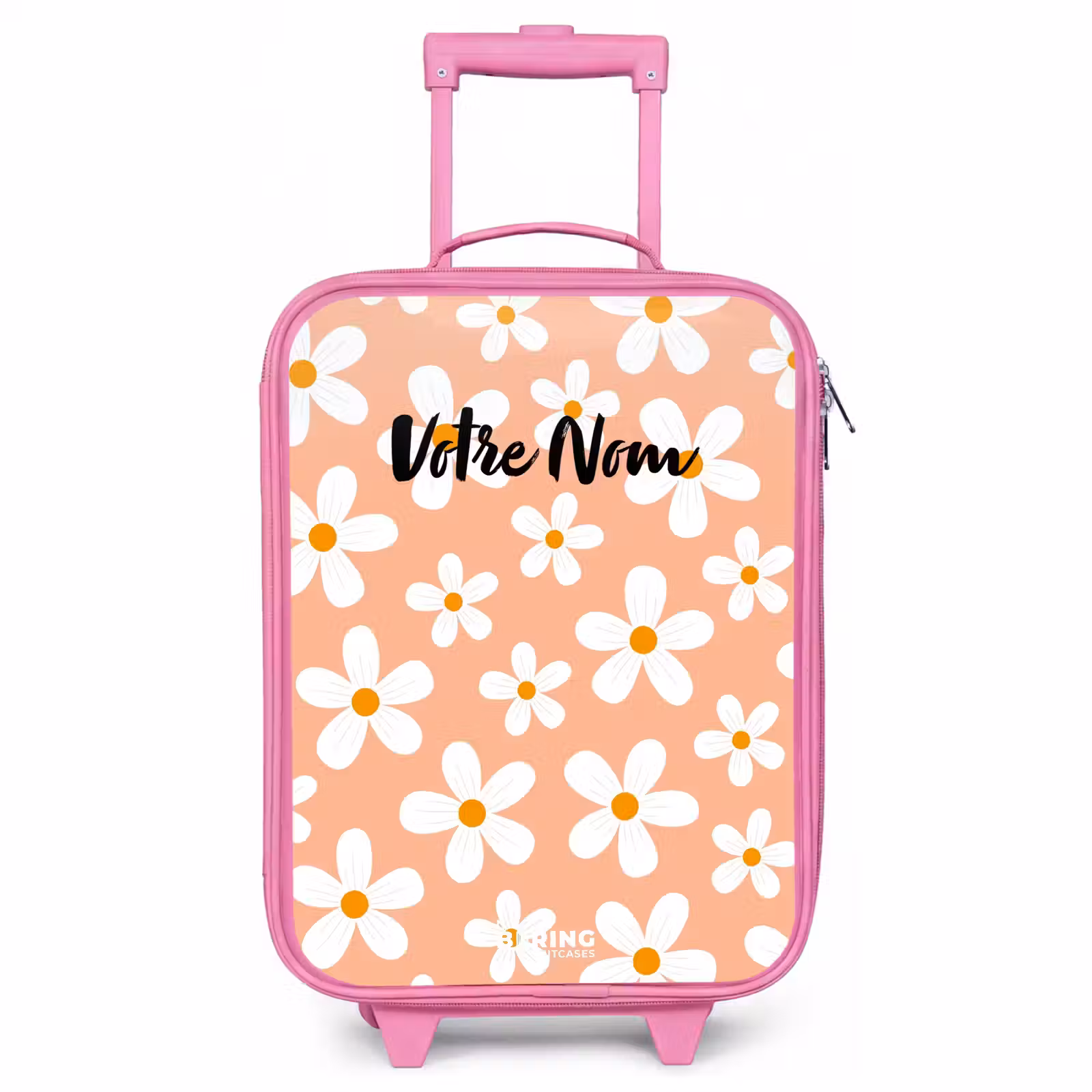 Valise enfant - Rose - Daisy mania peach — 1
