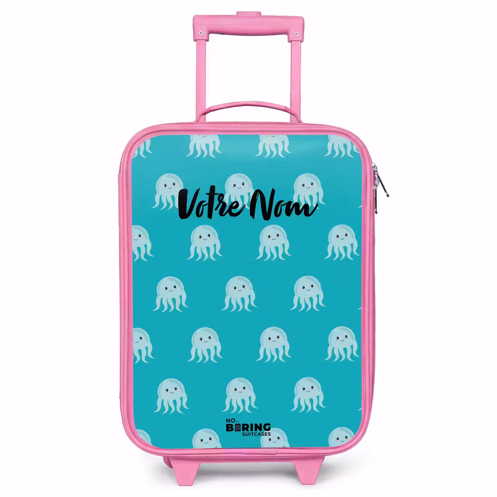 Valise enfant - Rose - Mignonne méduse — 1