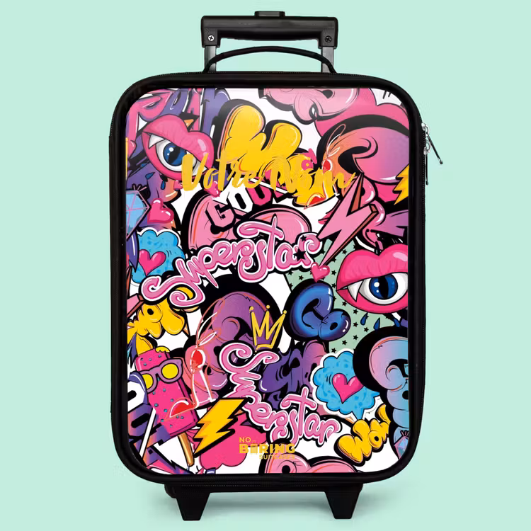 Valise enfant - Graffiti féminin — 3