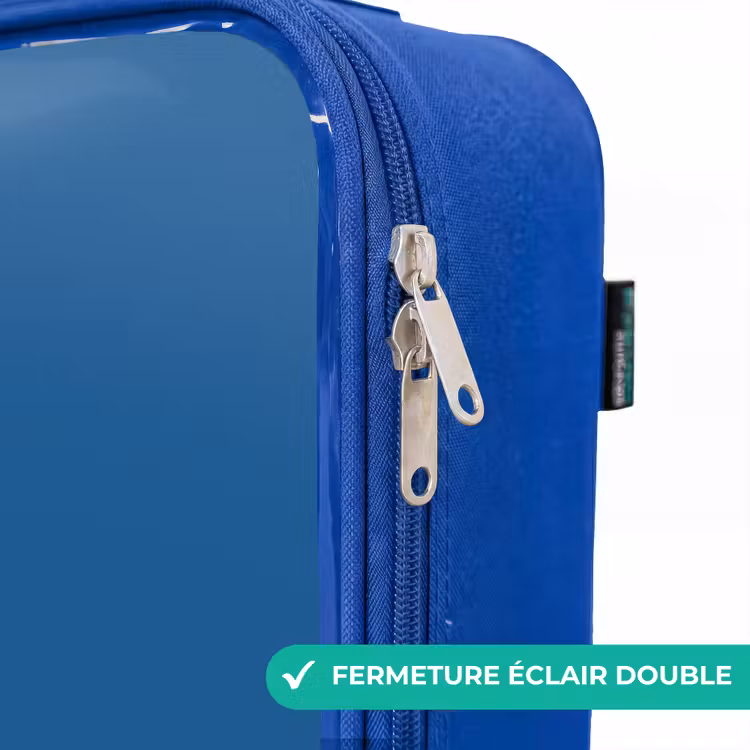 Valise enfant - Bleu - Pieuvre pirate avec un chapeau — 7