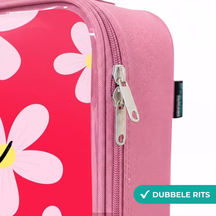 Valise enfant - Rose - Daisy mania hotpink — 7
