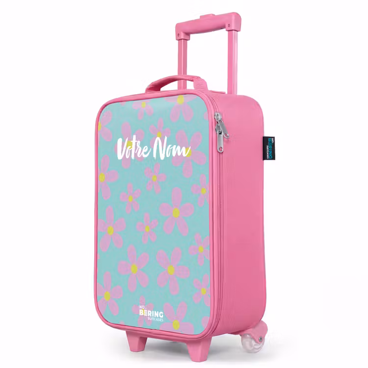 Valise enfant - Rose - Daisy mania mint — 8