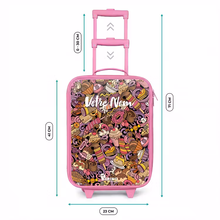 Valise enfant - Rose - De douces surprises — 6