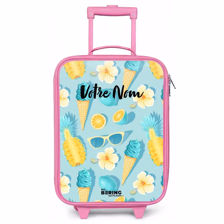 Valise enfant - Rose - Glaces d'Ibiza — 1