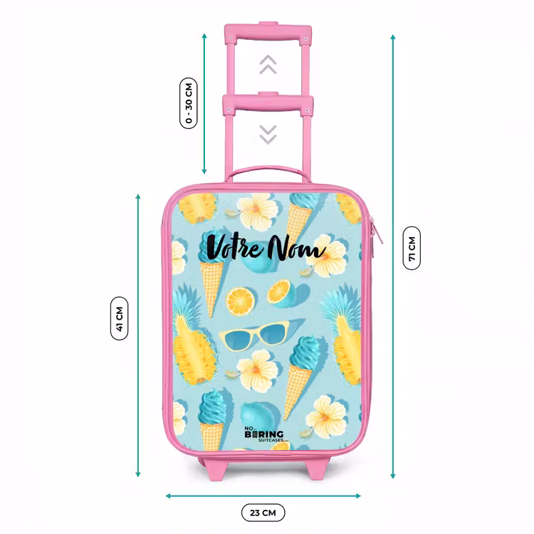 Valise enfant - Rose - Glaces d'Ibiza — 6