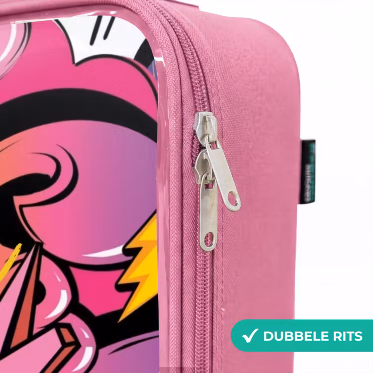 Valise enfant - Rose - Graffiti féminin — 7
