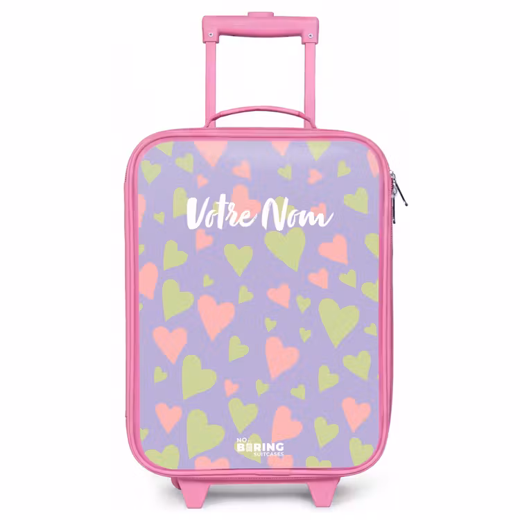 Valise enfant - Rose - Joli lilas — 1