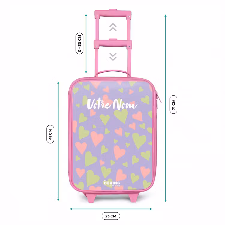 Valise enfant - Rose - Joli lilas — 6