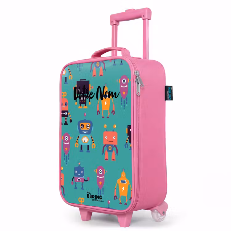 Valise enfant - Rose - La rave des robots — 8