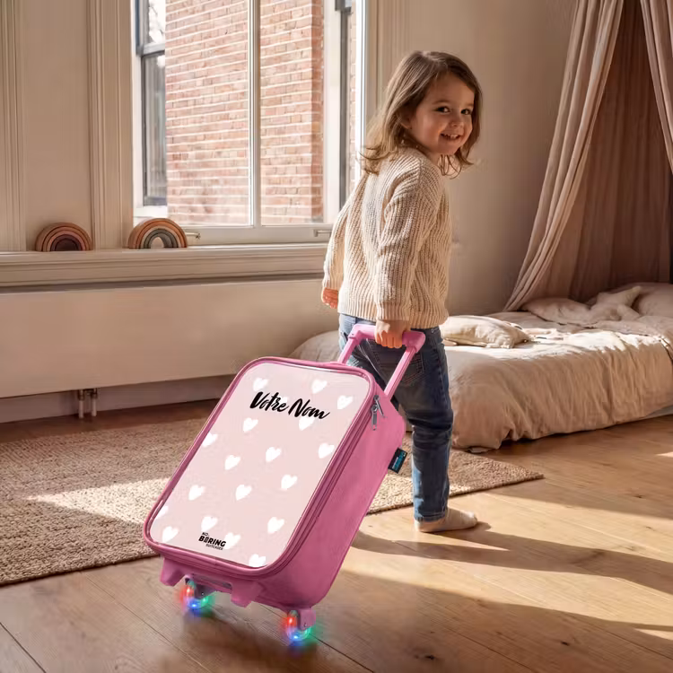 Valise enfant - Rose - Les amoureux — 2