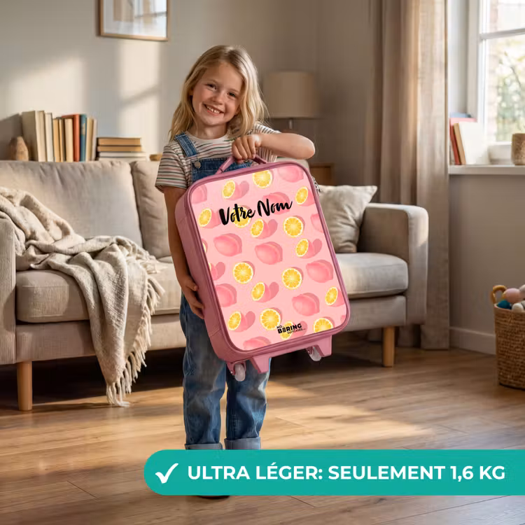 Valise enfant - Rose - Limoncello rose — 3
