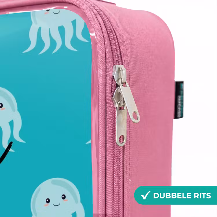 Valise enfant - Rose - Mignonne méduse — 7