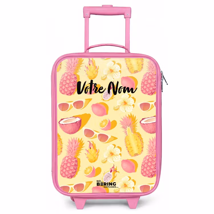 Valise enfant - Rose - Pina colada — 1