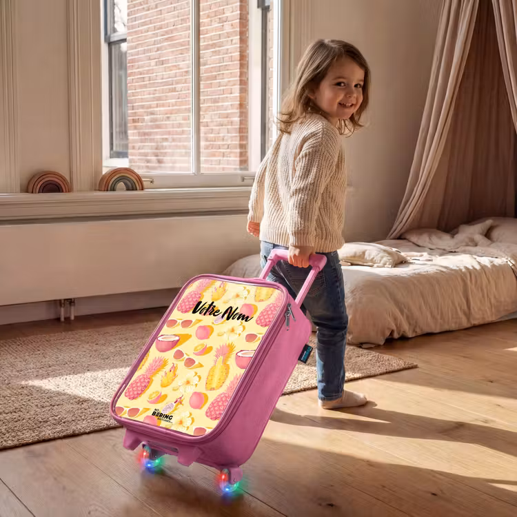 Valise enfant - Rose - Pina colada — 2