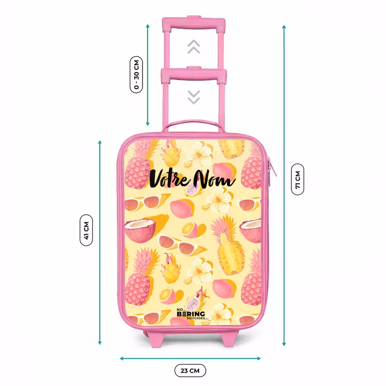 Valise enfant - Rose - Pina colada — 6
