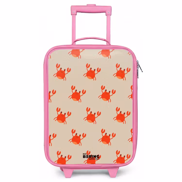 Valise enfant - Rose - Problème des crabes — 1