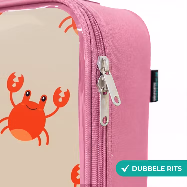 Valise enfant - Rose - Problème des crabes — 7