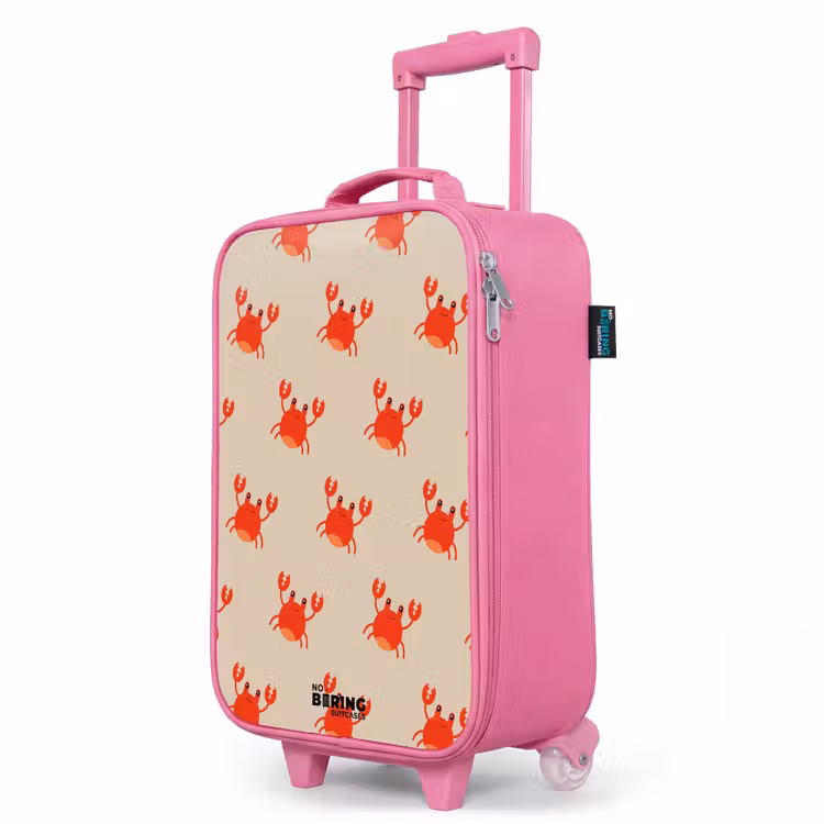 Valise enfant - Rose - Problème des crabes — 8