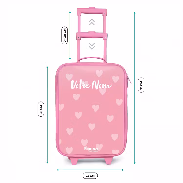 Valise enfant - Rose - Rythme cardiaque — 6
