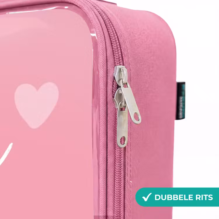 Valise enfant - Rose - Rythme cardiaque — 7