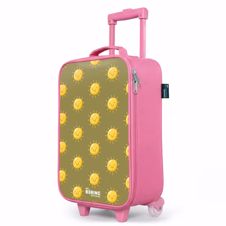 Valise enfant - Rose - Situation ensoleillée olive — 8