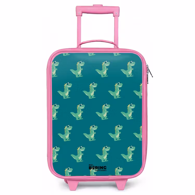 Valise enfant - Rose - Spécifications du tyranosaure — 1