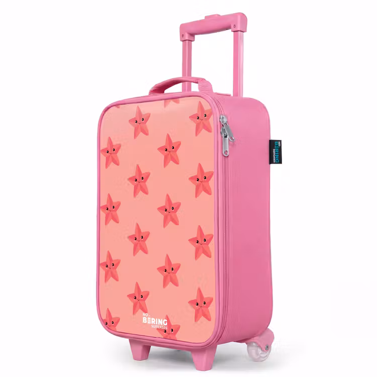 Valise enfant - Rose - Tempête de sable d'étoiles de mer — 8