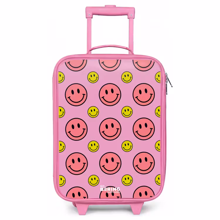 Valise enfant - Rose - Tous les sourires sont roses — 1