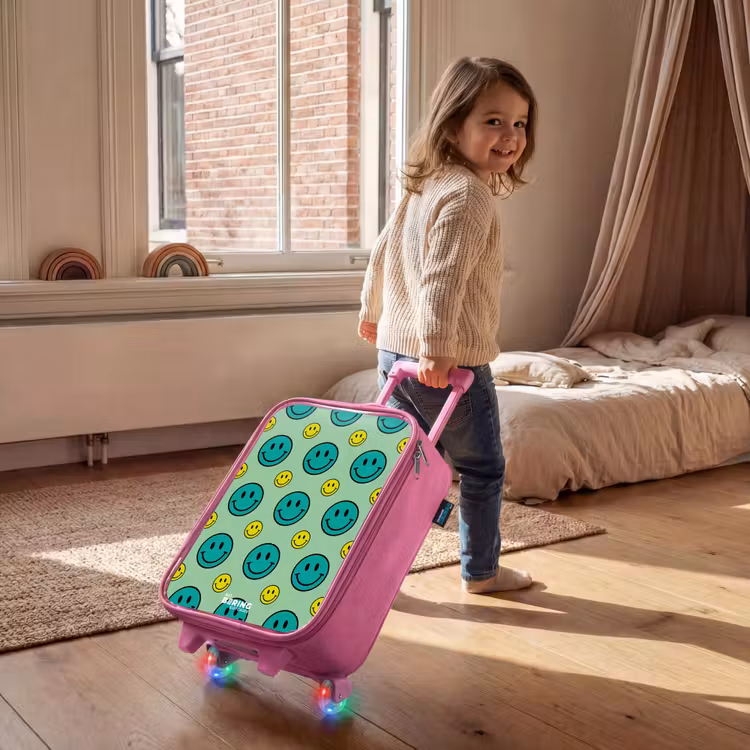 Valise enfant - Rose - Tous les sourires sont verts — 2