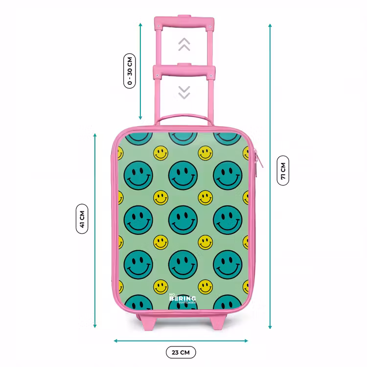 Valise enfant - Rose - Tous les sourires sont verts — 6