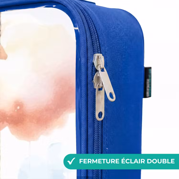 Valise enfant - Bleu - Bébé licorne à bercer — 7