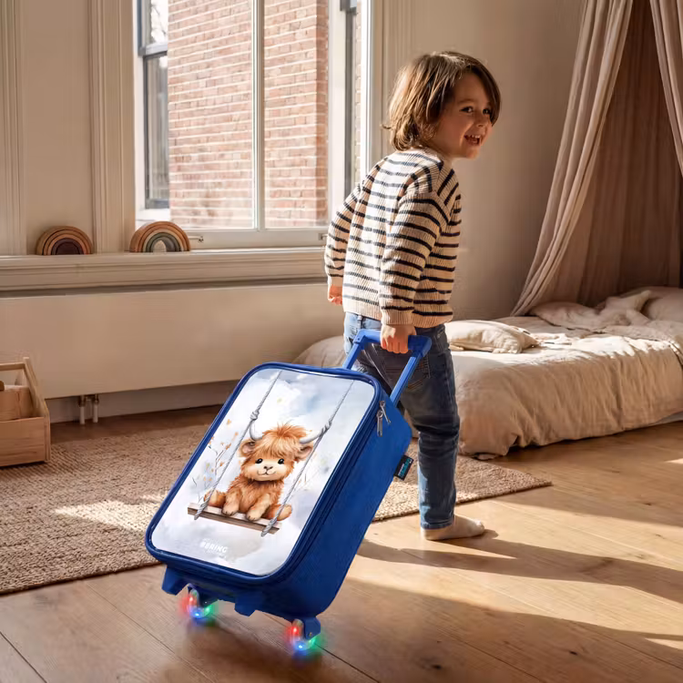 Valise enfant - Bleu - Hennie Highlander — 2