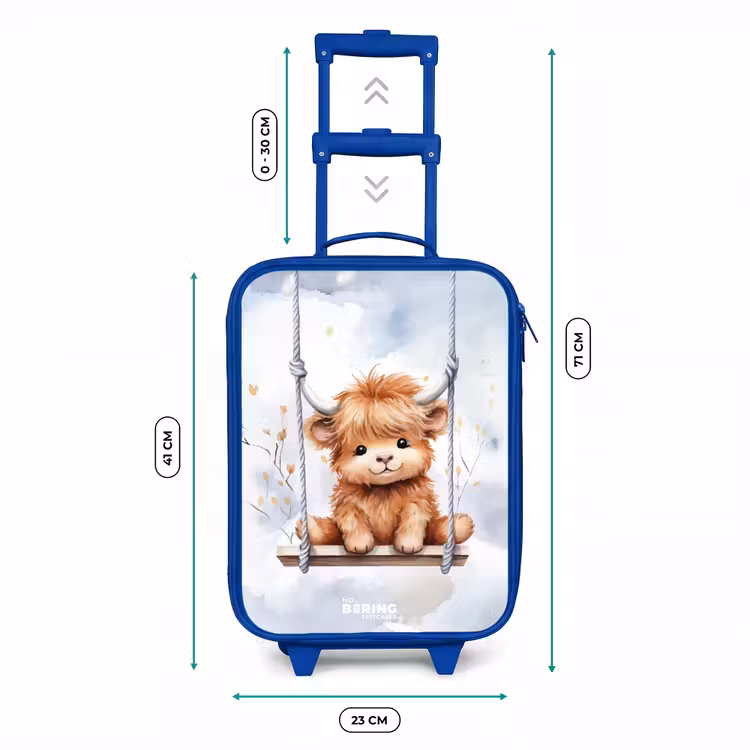 Valise enfant - Bleu - Hennie Highlander — 6