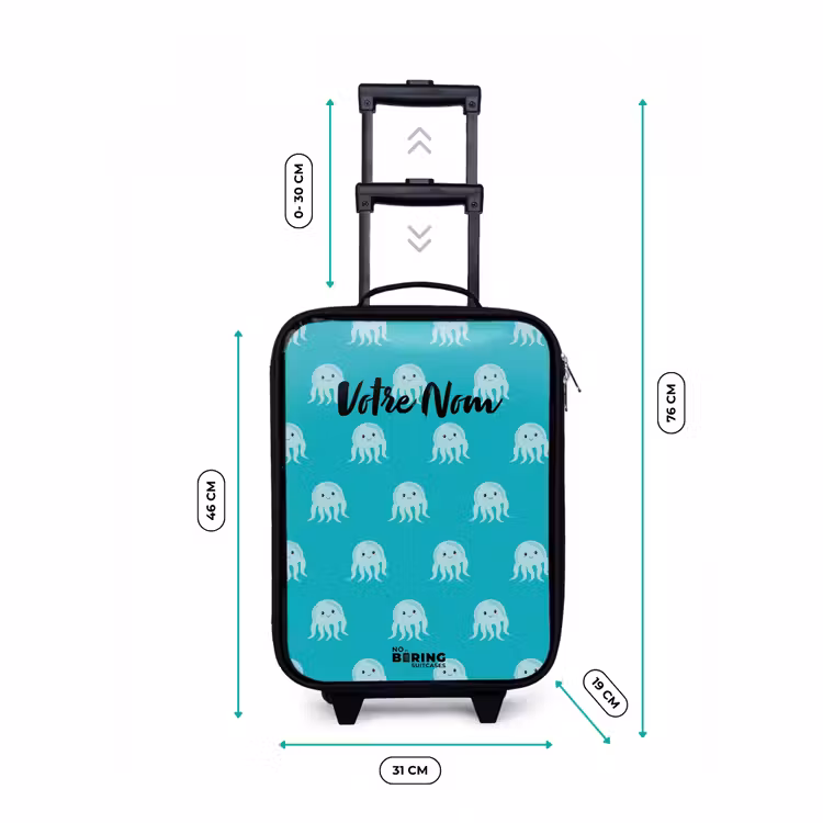 Valise enfant - Mignonne méduse — 7